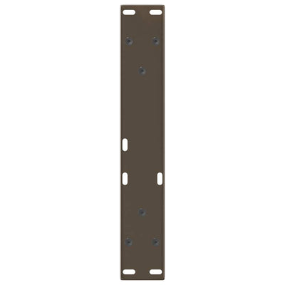 Ruokapöydän jalat V-muoto 2 kpl Luonnonteräs 40x(30-31,3) cm
