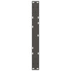 Ruokapöydän jalat V-muoto 2 kpl Antrasiitti 50x(30-31,3) cm