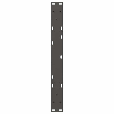 Ruokapöydän jalat V-muoto 2 kpl Antrasiitti 60x(30-31,3) cm