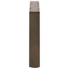 Ruokapöydän jalat V-muoto 2 kpl Luonnonteräs 60x(30-31,3) cm