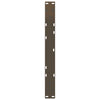 Ruokapöydän jalat V-muoto 2 kpl Luonnonteräs 60x(30-31,3) cm