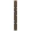 Ruokapöydän jalat V-muoto 2 kpl Luonnonteräs 70x(30-31,3) cm