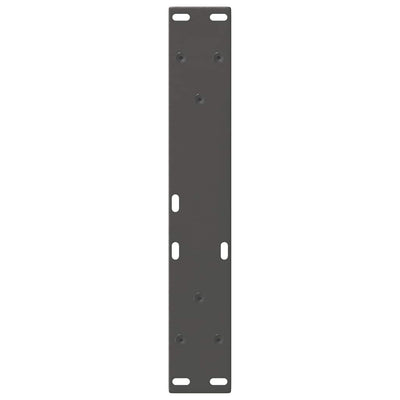 Ruokapöydän jalat V-muoto 2 kpl Antrasiitti 28x(42-43,3) cm