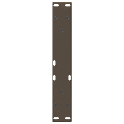 Ruokapöydän jalat V-muoto 2 kpl Luonnonteräs 38x(42-43,3) cm