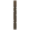 Ruokapöydän jalat V-muoto 2 kpl Luonnonteräs 60x(42-43,3) cm