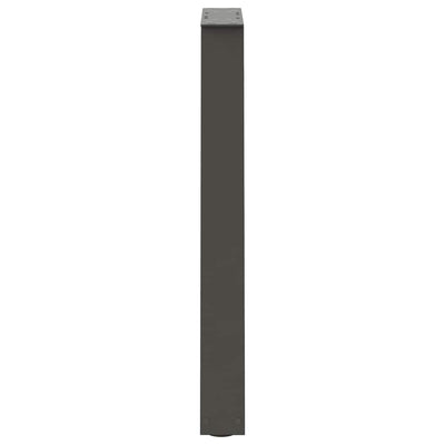sohvapöydän jalat V-muoto 2 kpl antrasiittia 50x(72-73)cm teräs