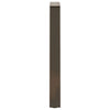 Ruokapöydän jalat V-muoto 2 kpl Luonnonteräs 50x(72-73,3) cm