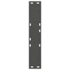 ruokapöydän jalat V-muotoiset 2 kpl antrasiittia 60x(72-73) cm
