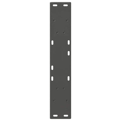 ruokapöydän jalat V-muotoiset 2 kpl antrasiittia 60x(72-73) cm