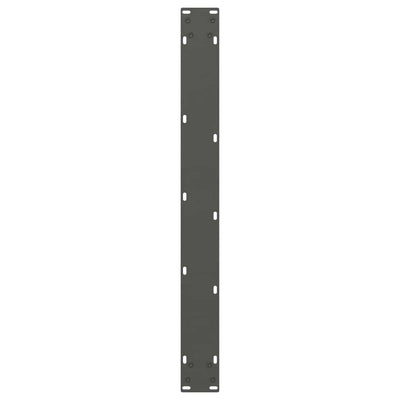 Ruokapöydän jalat V-muoto 2 kpl Antrasiitti 70x(72-73,3) cm