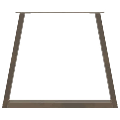 Luonnonteräs ruokapöydän jalat v-muotoinen Aileen (2 kpl)