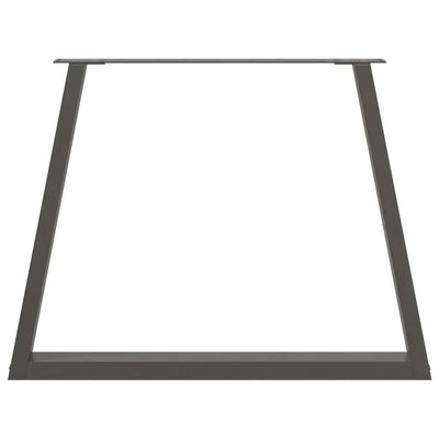 Antrasiitti ruokapöydän jalat v-muoto Aileen 90x(72-73,3)cm (2 kpl)