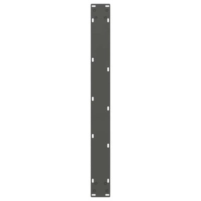 Ruokapöydän jalat V-muoto 2 kpl Antrasiitti 90x(72-73,3) cm