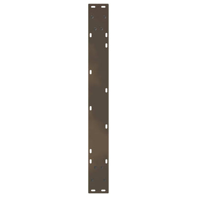 Ruokapöydän jalat V-muoto 3 kpl Luonnonteräs 80x(72-73,3) cm