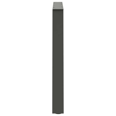 Ruokapöydän jalat V-muoto 3 kpl Antrasiitti 90x(72-73,3) cm