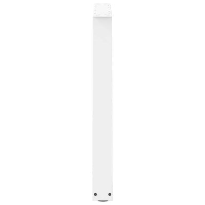 Ruokapöydän jalat V-muoto 3 kpl Valkoinen 100x(72-73,3) cm