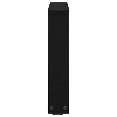 Sohvapöydän jalat V-muoto 2 kpl Musta 30x(30-31,3) cm Teräs