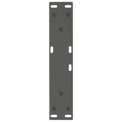 Ruokapöydän jalat V-muoto 2 kpl Antrasiitti 30x(30-31,3) cm