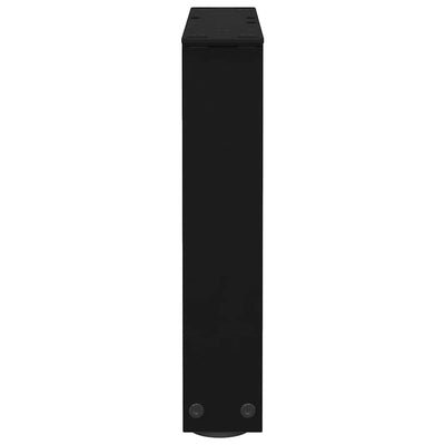 Ruokapöydän jalat V-muoto 2 kpl Musta 40x(30-31,3) cm Teräs