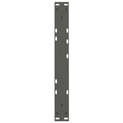 Ruokapöydän jalat V-muoto 2 kpl Antrasiitti 50x(30-31,3) cm