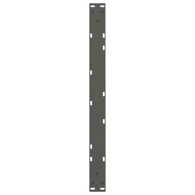 Ruokapöydän jalat V-muoto 2 kpl Antrasiitti 70x(30-31,3) cm