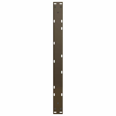Ruokapöydän jalat V-muoto 2 kpl Luonnonteräs 70x(30-31,3) cm