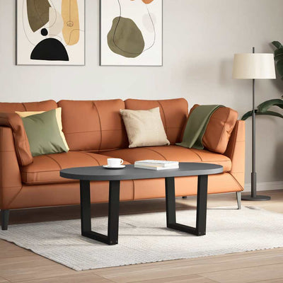 Musta ruokapöydän jalat v-muoto Crusita 50x(42-43,3)cm (2 kpl teräs)