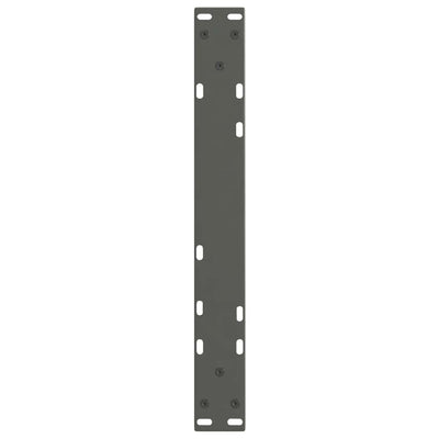 Ruokapöydän jalat V-muotoinen 2 kpl Antrasiitti 50x(42-43,3) cm