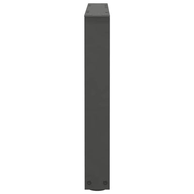 Antrasiitti ruokapöydän jalat v-muoto Crusita 60x(42-43,3)cm (2 kpl)