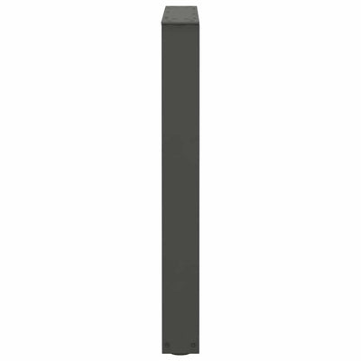 Antrasiitti ruokapöydän jalat v-muoto Crusita 60x(72-73,3)cm (2 kpl)