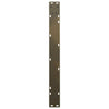 Ruokapöydän jalat V-muoto 2 kpl Luonnonteräs 80x(72-73,3) cm
