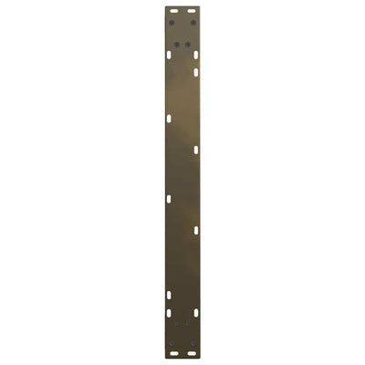 Ruokapöydän jalat V-muoto 2 kpl Luonnonteräs 80x(72-73,3) cm