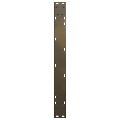 Ruokapöydän jalat V-muoto 2 kpl Luonnonteräs 90x(72-73,3) cm