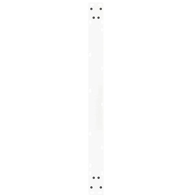 Ruokapöydän jalat V-muoto 2 kpl Valkoinen 100x(72-73,3) cm