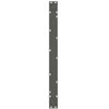 Ruokapöydän jalat V-muoto 2 kpl Antrasiitti 100x(72-73,3) cm