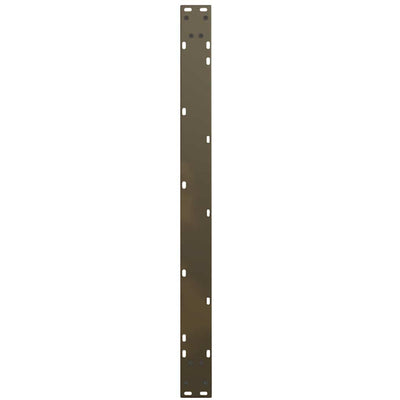 Ruokapöydän jalat V-muoto 2 kpl Luonnonteräs 100x(72-73,3) cm