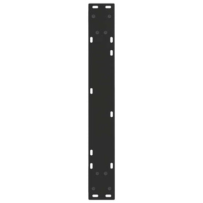 Ruokapöydän jalat V-muoto 3 kpl Musta 70x(72-73,3) cm Teräs