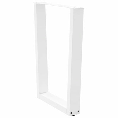 Ruokapöydän jalat V-muotoinen 3 kpl Valkoinen 70x(72-73,3) cm