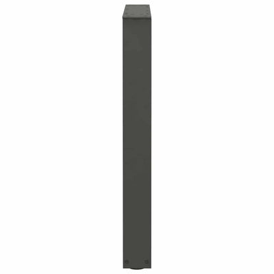 Ruokapöydän jalat V-muoto 3 kpl Antrasiitti 70x(72-73,3) cm