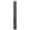 Ruokapöydän jalat V-muoto 3 kpl Luonnonteräs 70x(72-73,3) cm