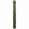 Ruokapöydän jalat V-muoto 3 kpl Luonnonteräs 80x(72-73,3) cm