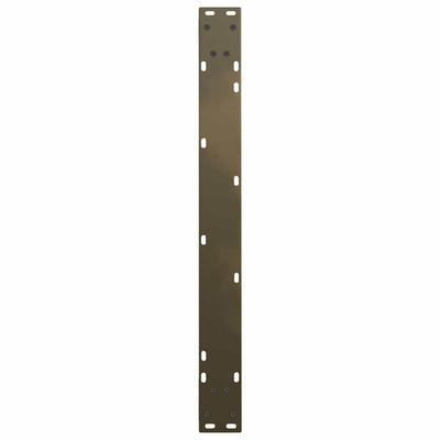 Ruokapöydän jalat V-muoto 3 kpl Luonnonteräs 80x(72-73,3) cm