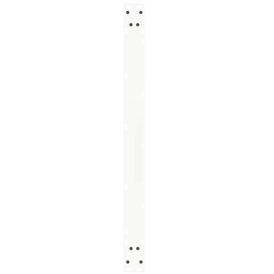 Ruokapöydän jalat V-muoto 3 kpl Valkoinen 100x(72-73,3) cm