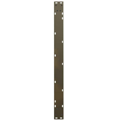 Ruokapöydän jalat V-muoto 3 kpl Luonnonteräs 100x(72-73,3) cm