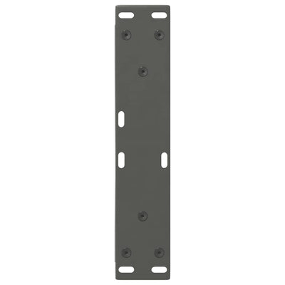 Sohvapöydän jalat 2 kpl Antrasiitti 40x(30-31,3) cm Teräs