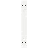 Sohvapöydän jalat 2 kpl Valkoinen 50x(30-31,3) cm Teräs