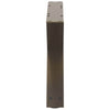 Sohvapöydän jalat 2 kpl Natural Steel 50x(30-31,3) cm Teräs