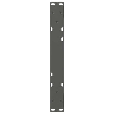Sohvapöydän jalat 2 kpl Antrasiitti 60x(30-31,3) cm Teräs