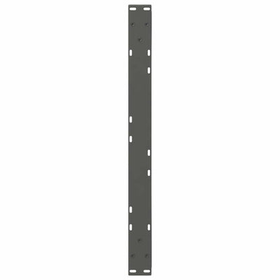 Sohvapöydän jalat 2 kpl Antrasiitti 70x(30-31,3) cm Teräs