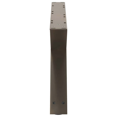 Sohvapöydän jalat 2 kpl Natural Steel 70x(30-31,3) cm Teräs